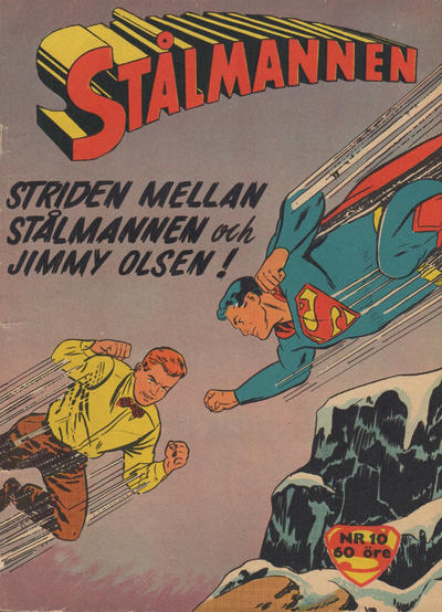Cover for Stålmannen (Centerförlaget, 1949 series) #10/1959