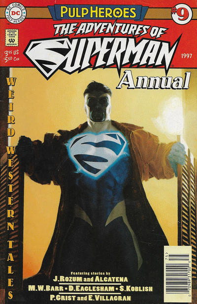 Cover for Adventures of Superman Annual (DC, 1987 series) #9 [Newsstand]