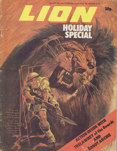 Cover for Lion Holiday Special (IPC, 1974 series) #1977