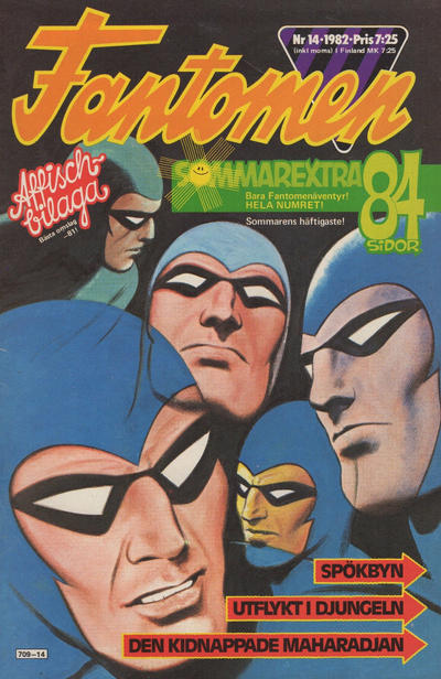 Cover for Fantomen (Semic, 1958 series) #14/1982