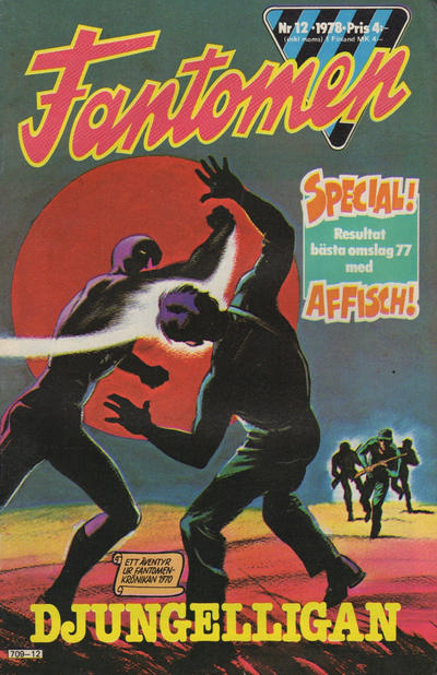 Cover for Fantomen (Semic, 1958 series) #12/1978