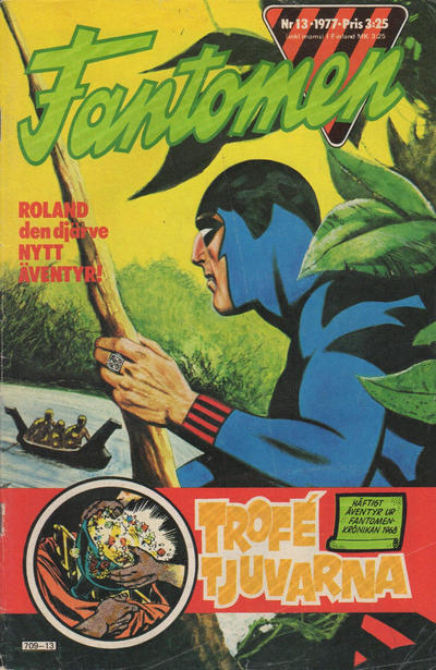 Cover for Fantomen (Semic, 1958 series) #13/1977