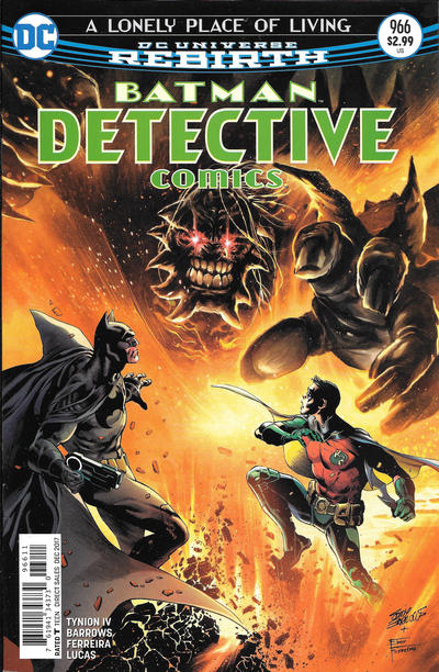 Cover for Detective Comics (DC, 2011 series) #966