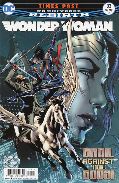 Cover for Wonder Woman (DC, 2016 series) #33 [Bryan Hitch Cover]