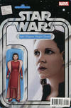 Cover for Star Wars (Marvel, 2015 series) #19 [John Tyler Christopher Action Figure Variant (Leia - Bespin Gown)]