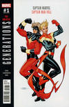 Cover Thumbnail for Generations: Captain Marvel & Captain Mar-Vell (2017 series) #1 [Terry Dodson]