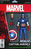 Cover for Avengers (Marvel, 2017 series) #4.1 [John Tyler Christopher Action Figure (Classic Captain America)]