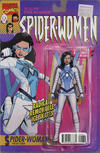 Cover Thumbnail for Spider-Woman (2016 series) #6 [John Tyler Christopher Action Figure (Spider-Woman Polar Gear)]