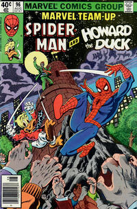 Cover for Marvel Team-Up (Marvel, 1972 series) #96 [Newsstand]