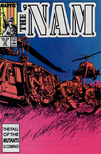 Cover for The 'Nam (Marvel, 1986 series) #13 [Direct]