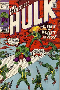 Cover Thumbnail for The Incredible Hulk (Marvel, 1968 series) #132 [British]