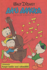 Cover Thumbnail for Aku Ankka (Sanoma, 1951 series) #47/1976