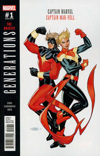 Cover Thumbnail for Generations: Captain Marvel & Captain Mar-Vell (Marvel, 2017 series) #1 [Terry Dodson]