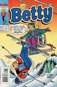 Cover Thumbnail for Betty (Archie, 1992 series) #36 [Direct Edition]