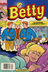 Cover for Betty (Archie, 1992 series) #56 [Newsstand]
