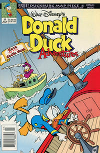 Cover Thumbnail for Walt Disney's Donald Duck Adventures (Disney, 1990 series) #26 [Newsstand]