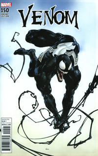 Cover for Venom (Marvel, 2017 series) #150 [Variant Edition - Clayton Crain Cover]