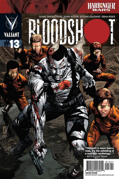 Cover for Bloodshot (Valiant Entertainment, 2012 series) #13 [Cover B - Patrick Zircher]