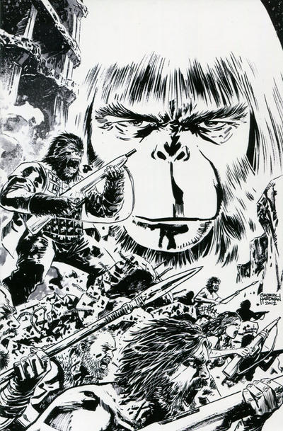 Cover for Exile on the Planet of the Apes (Boom! Studios, 2012 series) #3 [Cover C Gabriel Hardman]