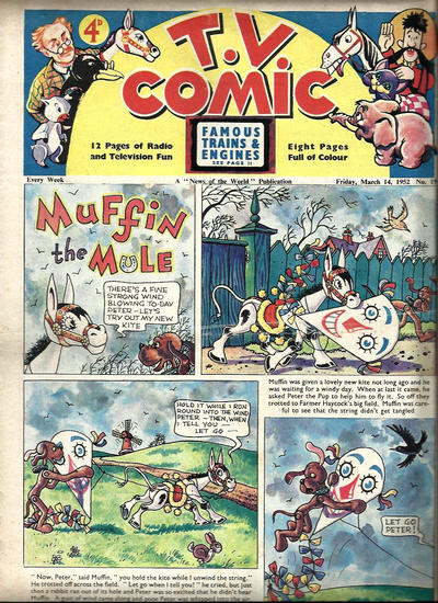Cover for TV Comic (Polystyle Publications, 1951 series) #19