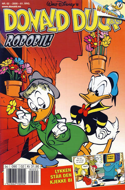 Cover for Donald Duck & Co (Hjemmet / Egmont, 1948 series) #2/2008