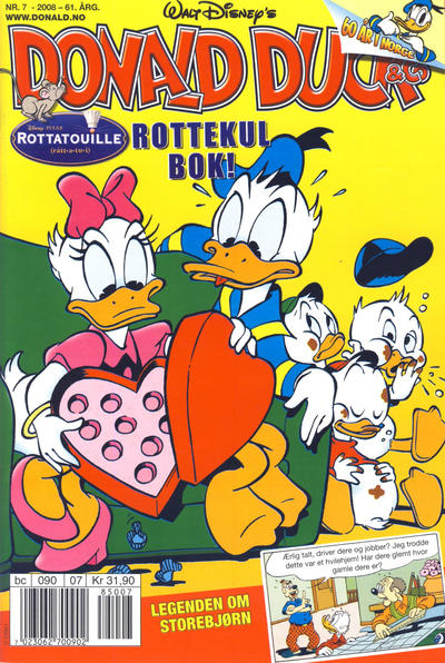 Cover for Donald Duck & Co (Hjemmet / Egmont, 1948 series) #7/2008