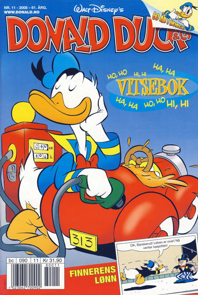 Cover for Donald Duck & Co (Hjemmet / Egmont, 1948 series) #11/2008