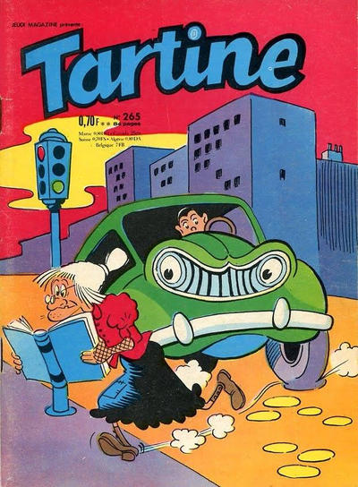 Cover for Tartine (Société Française de Presse Illustrée (SFPI), 1957 series) #265