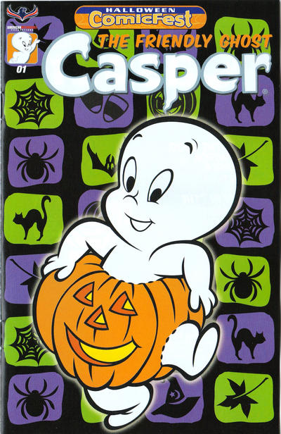 Cover for Casper the Friendly Ghost: Halloween Comicfest (American Mythology Productions, 2017 series) #1