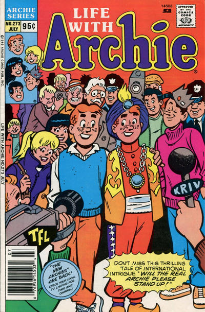 Cover for Life with Archie (Archie, 1958 series) #273 [Newsstand]