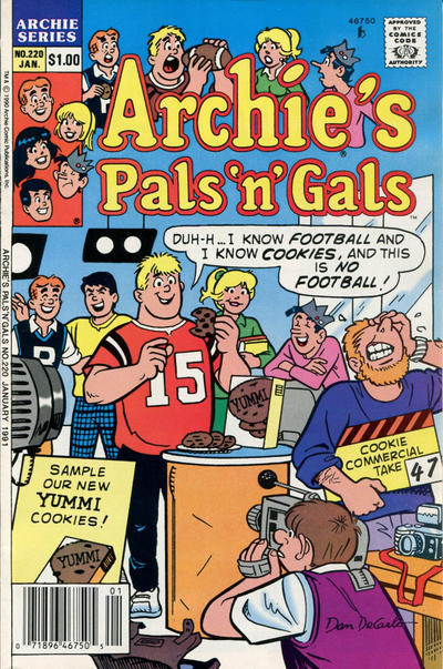 Cover for Archie's Pals 'n' Gals (Archie, 1952 series) #220 [Newsstand]