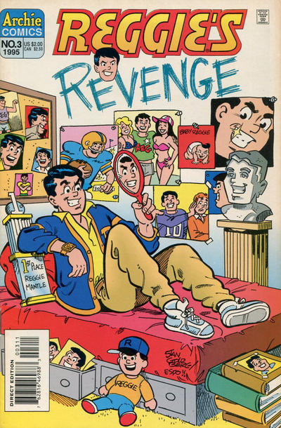 Cover for Reggie's Revenge! (Archie, 1994 series) #3 [Direct Edition]