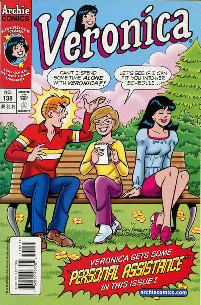 Cover for Veronica (Archie, 1989 series) #138 [Direct Edition]