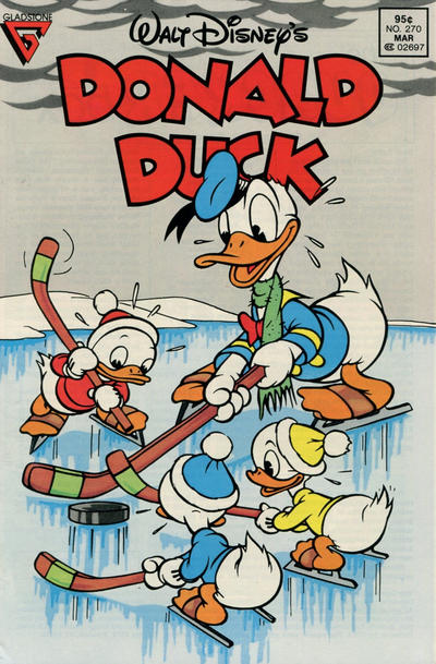 Cover for Donald Duck (Gladstone, 1986 series) #270 [Newsstand]