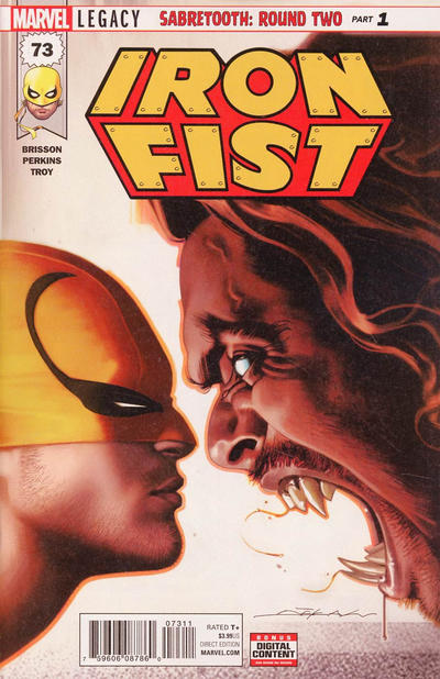 Cover for Iron Fist (Marvel, 2017 series) #73 [Jeff Dekal]