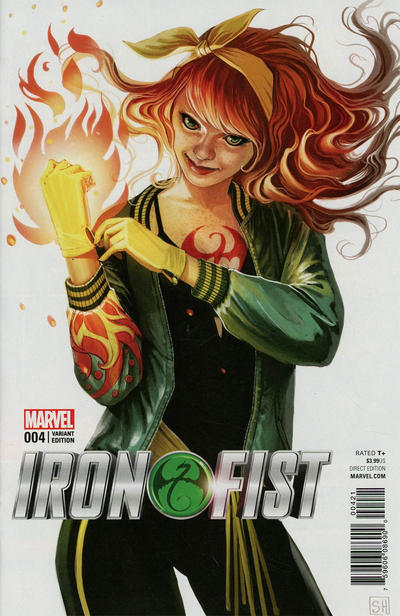 Cover for Iron Fist (Marvel, 2017 series) #4 [Stephanie Hans 'Mary Jane']