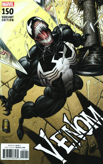 Cover for Venom (Marvel, 2017 series) #150 [Variant Edition - Mark Bagley Remastered Cover]
