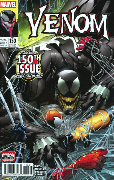 Cover for Venom (Marvel, 2017 series) #150 [Gerardo Sandoval]