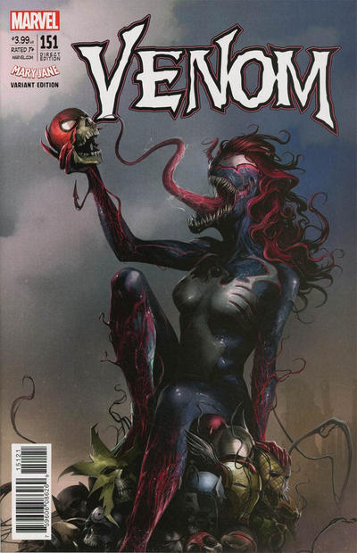 Cover for Venom (Marvel, 2017 series) #151 [Variant Edition - Mary Jane - Francesco Mattina Cover]