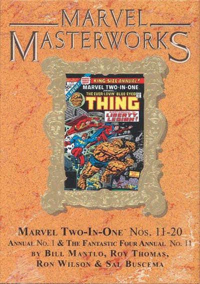 Cover for Marvel Masterworks: Marvel Two-in-One (Marvel, 2013 series) #2 (249) [Direct Limited Collector's Edition]