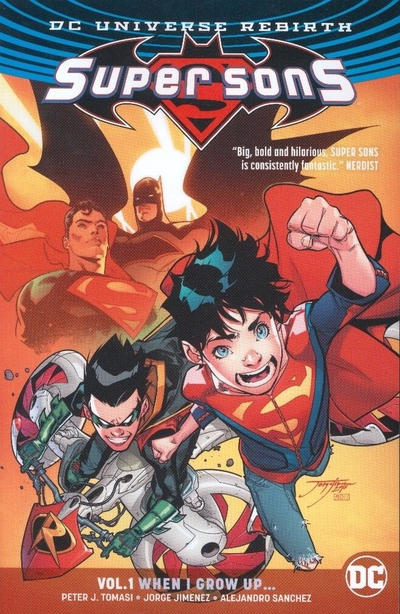 Cover for Super Sons (DC, 2017 series) #1 - When I Grow Up...