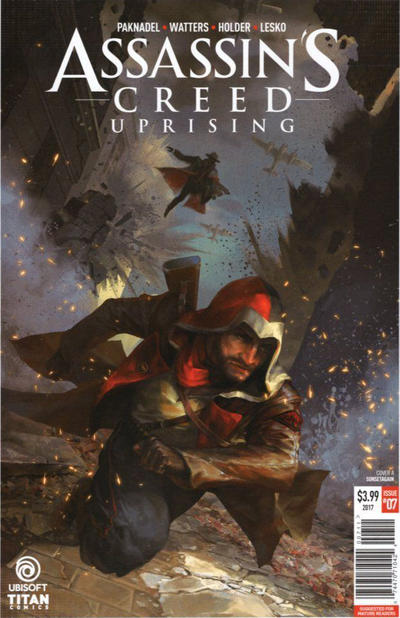 Cover for Assassin's Creed: Uprising (Titan, 2017 series) #7 [Cover A - Sunsetagain]