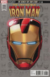 Cover for Invincible Iron Man (Marvel, 2017 series) #593 [Incentive Mike McKone Legacy Headshot Cover]