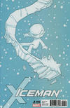 Cover Thumbnail for Iceman (2017 series) #1 [Skottie Young 'Marvel Babies']