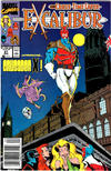 Cover for Excalibur (Marvel, 1988 series) #21 [Newsstand]