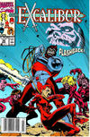 Cover for Excalibur (Marvel, 1988 series) #35 [Newsstand]