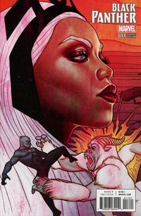 Cover Thumbnail for Black Panther (Marvel, 2016 series) #17 [Jenny Frison Connecting Cover]