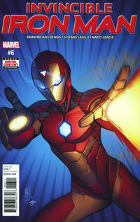 Cover Thumbnail for Invincible Iron Man (Marvel, 2017 series) #6