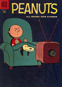 Cover for Four Color (Dell, 1942 series) #878 - Peanuts [15¢]