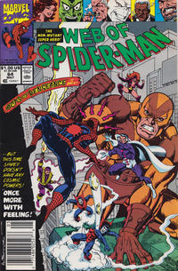 Cover for Web of Spider-Man (Marvel, 1985 series) #64 [Newsstand]
